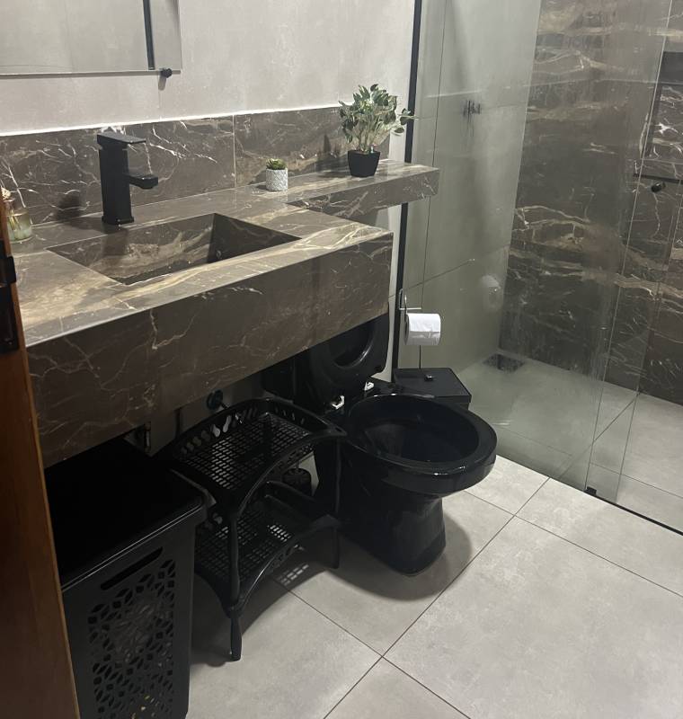elegância de nosso banheiro